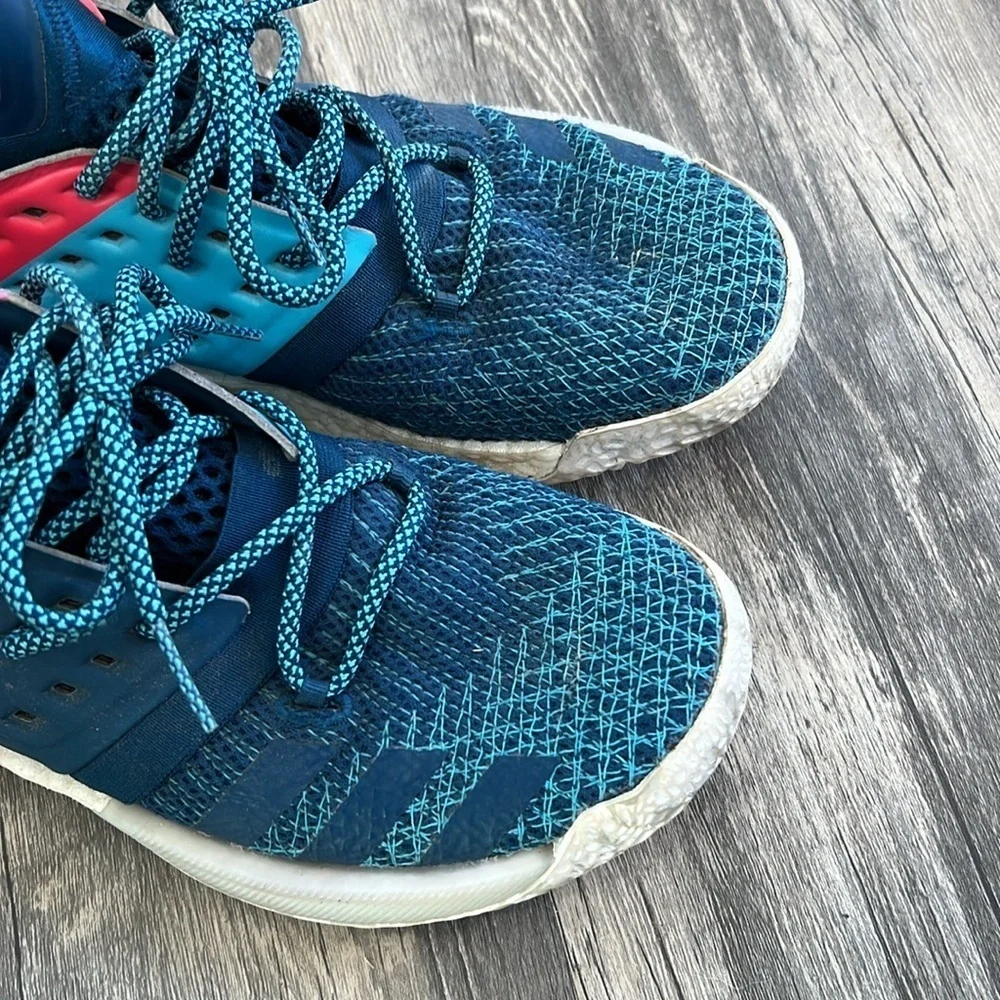 Adidas Harden Blue and red Athletic Sneakers men’s size 7.5